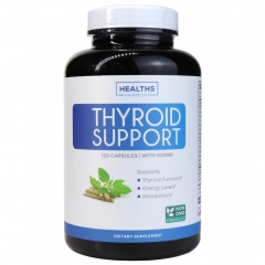  Viên uống hỗ trợ tuyến giáp Thyroid Support With Iodine 120 viên Mỹ