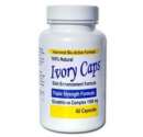 Ivory Caps Pills bổ sung Glutathione, Thuoc làm trắng da hoàn toàn tự nhiên, 60 viên Ivory Caps Pills bổ sung Glutathione, Thuoc làm trắng da hoàn toàn tự nhiên, 60 viên
