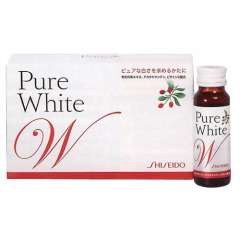 Nước uống Shiseido Pure White dưỡng làn da trắng tinh khiết