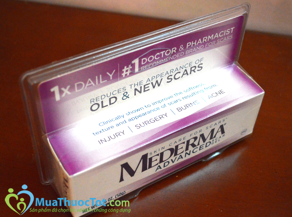 Kem trị sẹo Mederma advance làm mờ vết sẹo nhanh chóng 50gr Mua Thuốc