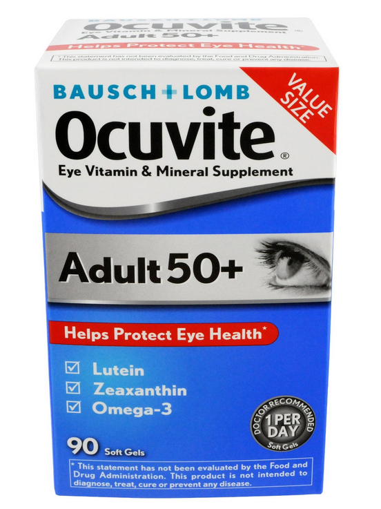 Thuốc bổ mắt dành cho người già từ Mỹ - Baush + Lomb Ocuvite