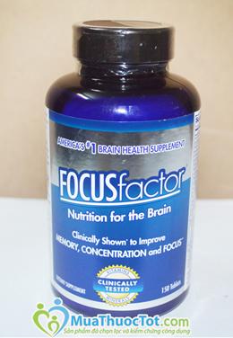 Focus Factor, 150 viên - Thuốc bổ não & tăng cường trí nhớ - 1