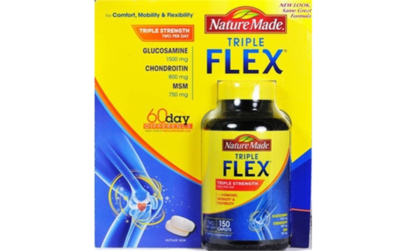 Natrure Made TripleFlex hỗ trợ điều trị các bệnh xương khớp hiệu quả