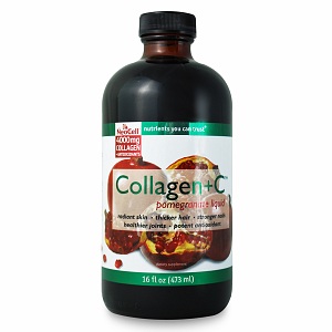 Neocell Laboratories - Collagen +C Pomegranate Liquid bổ sung vitamin C, Collagen type 1&3 chống lão hóa