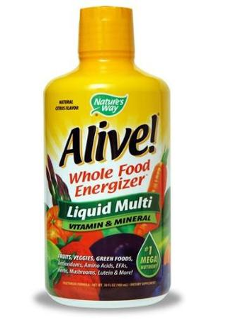 Alive Liquid Vitamin Nature's Way cung cấp 25 vitamin và khoáng chất thiết yếu, 18 axit amin, 40 chất chống oxy hóa cho cơ thể bạn luôn khỏe mạnh