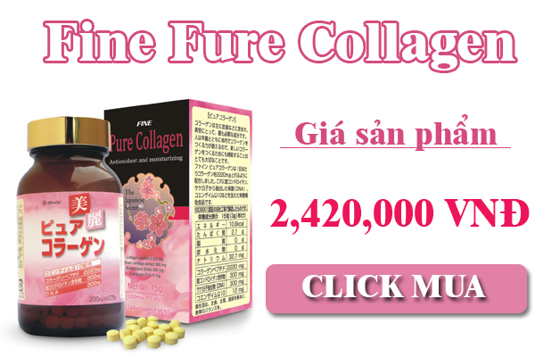 Fine pure collagen có tốt không, giá bao nhiêu, mua ở đâu?