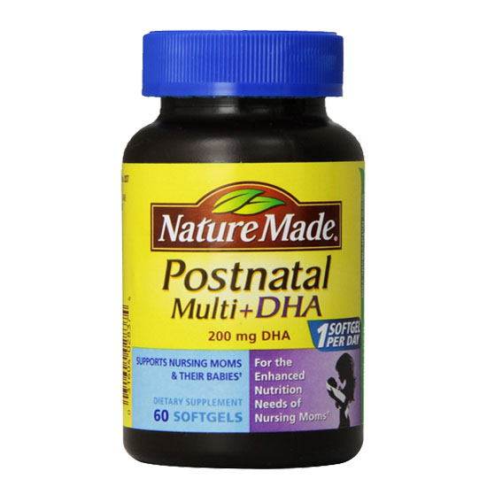 Nature Made Postnatal bổ sung chất dinh dưỡng quan trọng dành cho bà mẹ đang cho con bú