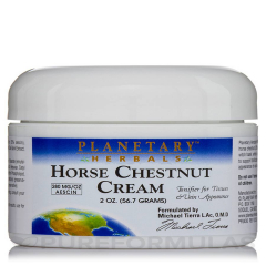 Planetary Formulas Horse Chestnut Cream: Kem massage hổ trợ điều trị bệnh giãn tĩnh mạch, 56.7 gram