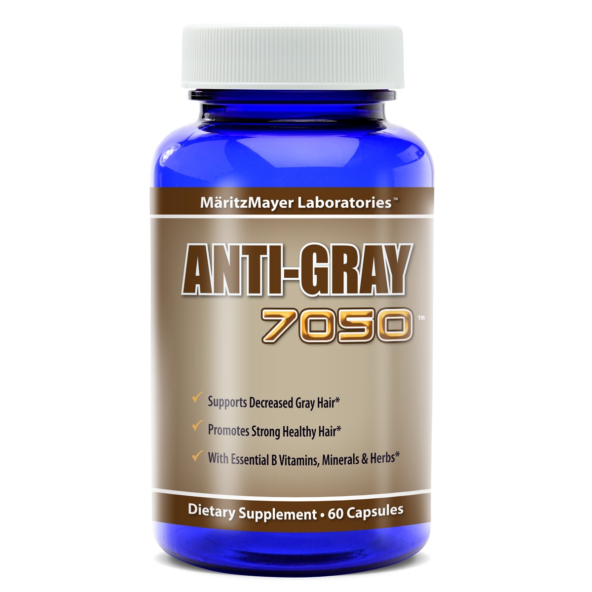 thuốc uống trị tóc bạc sớm anti gray hair 7050 60 viên hình 2