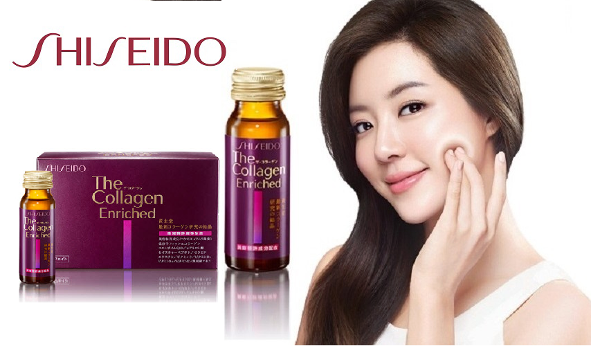Cách uống Collagen Shiseido Enriched dạng nước hình 1
