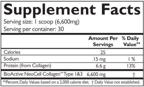 Collagen giúp xương chắc khỏe, chống nhăn da neocell super collagen type i & iii dạng bột 198g