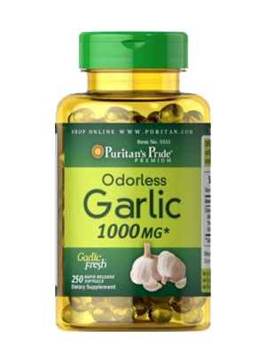 Tác dụng của tpcn tinh chất tỏi puritan's pride galic oil 1000mg