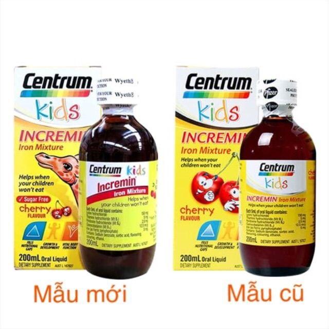 Centrum kids incremin iron mixture 200 ml