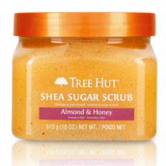 Tẩy Tế Bào Chết Cơ Thể Tree Hut Shea Sugar Scrub Almond & Honey Tái Tạo Và Cải Thiện Bề Mặt Da 510g