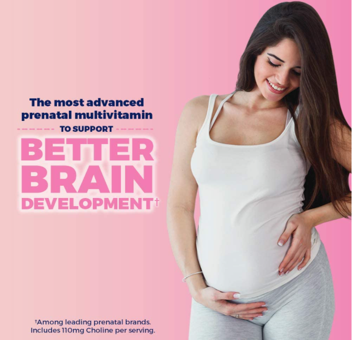 One A Day Women's Prenatal cho sự phát triển khỏe mạnh của bà bầu và thai nhi