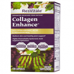ResVitále™ Collagen Enhance GNC - Collagen cao cấp trẻ hóa làn da nhanh chóng 1000mg 120 viên