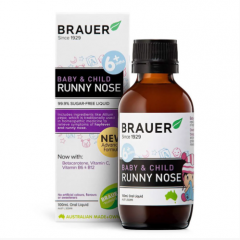 Brauer Baby & Child Runny Nose Siro trị sổ mũi dành cho trẻ 100ml
