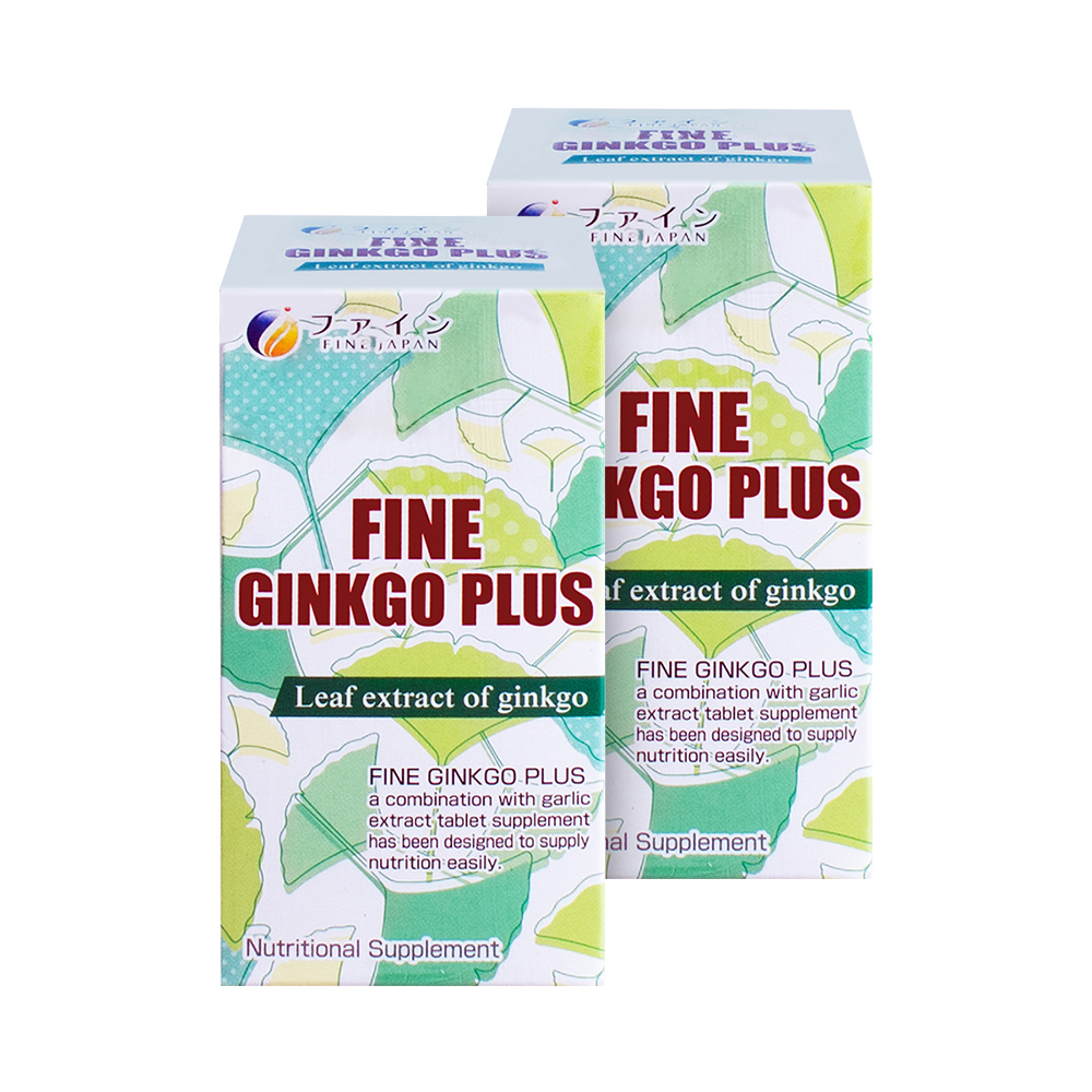 Fine ginkgo plus: tpcn giảm stress, tăng trí nhớ, cải thiện chứng đau đầu, mất ngủ