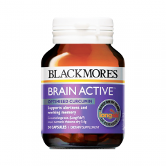BLACKMORES BRAIN ACTIVE - Hỗ trợ giúp tỉnh táo và cải thiện trí nhớ, giảm suy nhược thần kinh,30 viên