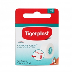 Băng keo nhựa TIGERPLAST® CARIPORE CLEAR 1in x 5yds.