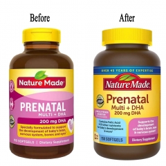 Viên uống bổ sung dinh dưỡng cho bà bầu và thai nhi Nature Made Prenatal Multi + DHA 200mg 150 viên của Mỹ