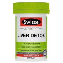 Swisse Ultiboos Liver Detox 60 viên - Sản Phẩm Hỗ Trợ Thải Độc Gan