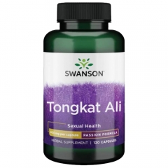 Swanson Tongkat Alia 120 viên - Bổ thận, tráng dương, tăng cường sinh lý nam giới hiệu quả