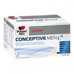 Doppelherz Conceptive Men 300g – Hỗ trợ cải thiện bệnh hiếm muộn cho nam