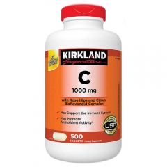 Viên Uống Bổ Sung Vitamin C Kirkland Vitamin C 1000mg 500 Viên