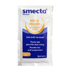 Thuốc trị tiêu chảy Smecta stop and treat diarrhea ( 1 gói )