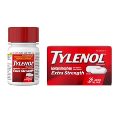 Viên uống giảm đau hạ sốt Tylenol Acetaminophen 500mg 50 viên