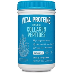 Bột Collagen Thủy Phân Từ Thực Vật Vital Proteins Collagen Peptides Unflavored 265gr