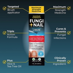 Dung dịch chữa trị bệnh nấm móng tay chân Fungi Nail 30ml Solution, With Brush