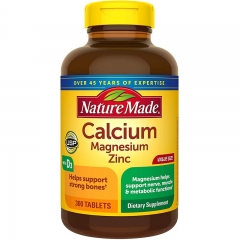 Viên uống Calcium Magnesium Zinc With D3 300 viên Của Mỹ