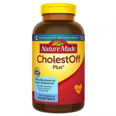 Nature Made Cholest Off:900mg 210 viên, Viên uống bổ tim và giảm cholesteron trong máu.
