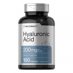 Viên uống hỗ trợ dưỡng ẩm cho khớp và da Horbaach Hyaluronic Acid 200mg 150 viên của Mỹ