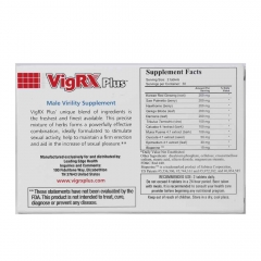 Vigrx Plus Sản phẩm Tăng Kích Thước Dương Vật, 60 viên