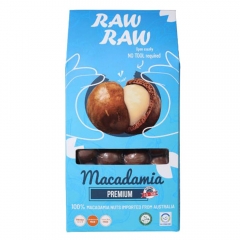 Hạt Macca Nguyên Chất Raw Raw Macadamia Premium Hộp 250g Của Úc