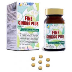 Fine Ginkgo biloba Plus: TPCN giảm stress, tăng trí nhớ, cải thiện chứng đau đầu, mất ngủ