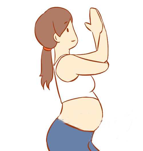 Bài yoga cực dễ cho mẹ bầu khỏe đẹp - 12