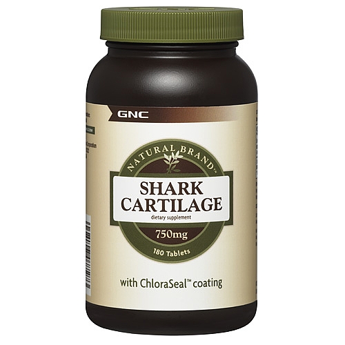 GNC Natural Brand Shark Cartilage 750 mg - Viên Uống Bổ Xương vi sụn cá mập 180 viên