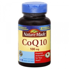 Nature Made CoQ10 72 viên 100mg: Thuốc hỗ trợ và điều trị tim mạch