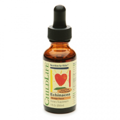 Childlife Echinacea: Thuoc giúp tăng cường miễn dịch cho bé,Hương cam 29.6 ml