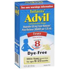 Thuốc hạ sốt nhanh cho trẻ từ 6-23 tháng - advil infants concentrated drops 