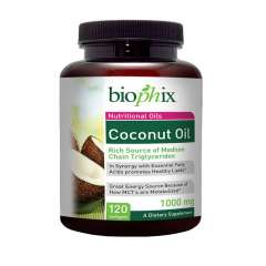 Biophix Coconut Oil – tinh chất dầu dừa, 1000 mg, 120 viên.
