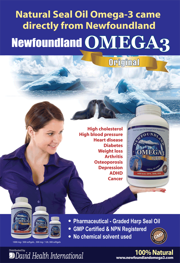 Các thành phần chính của newfoundland omega3 original