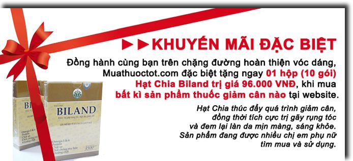 khuyến mãi thuốc giảm cân