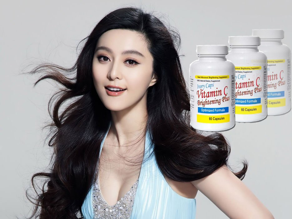 Ivory Caps Vitamin C cho bạn làn da trắng sáng, mịn màng, tươi trẻ