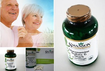 Swanson Shark Cartilage 250 viên cho xương chắc khỏe