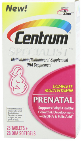 Centrum specialist prenatal sản phẩm chăn sóc sức khỏe bà bầu và thai nhi